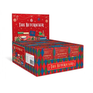 Sviečka v skle 150g drevený knôt - The Nutcracker
