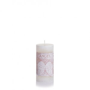 Sviečka Rustic Angel Wings valec 70x140mm