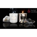 Sviečka v skle 150g – MARBLE - Biela