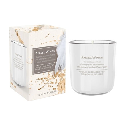 Sviečka v skle 150g - Angel Wings