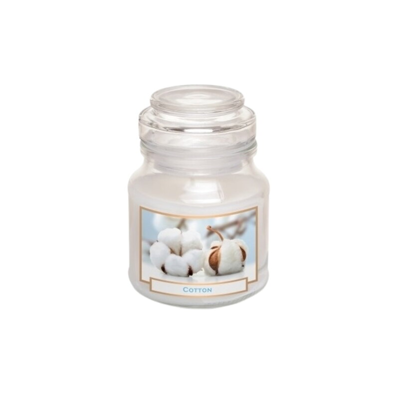 Sviečka s vôňou 130g v sklenenej dóze s vrchnákom - Laballed - Wellness Cotton